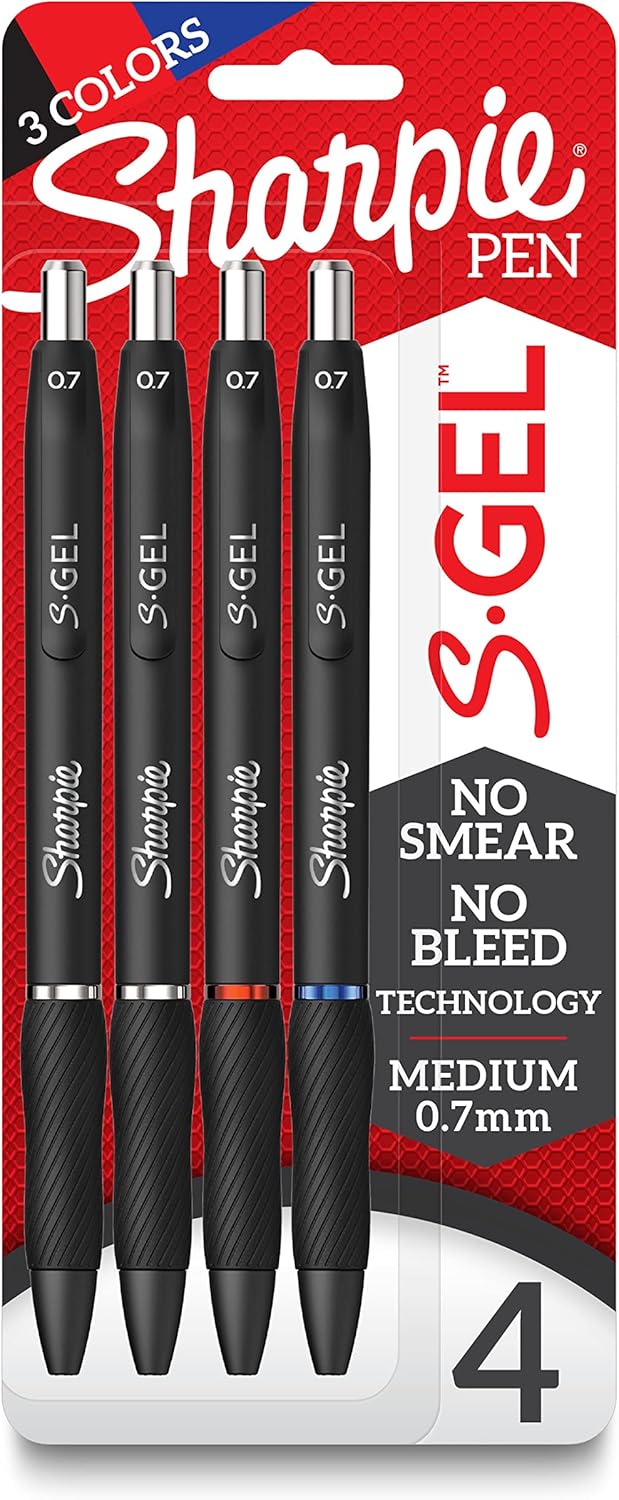 SHARPIE S-Gel Pens 4-Pack Just Only $3.99 (Reg. $13) at Amazon