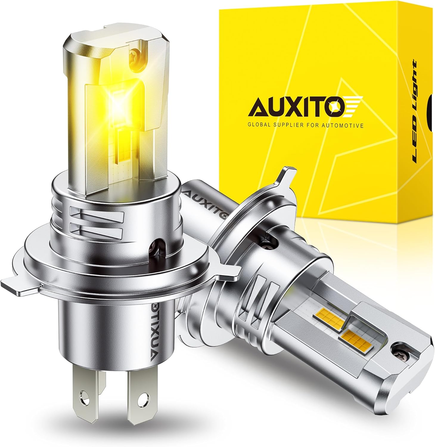 AUXITO H4 LED Bulbs Yellow Light Only $35.99 (Reg. $59.99) at Amazon