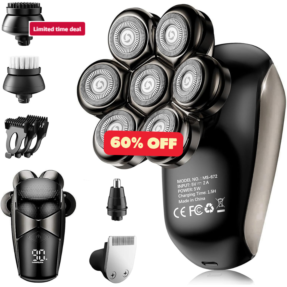 5-in-1 Electric Razor Deal: Save 60% on Amazon