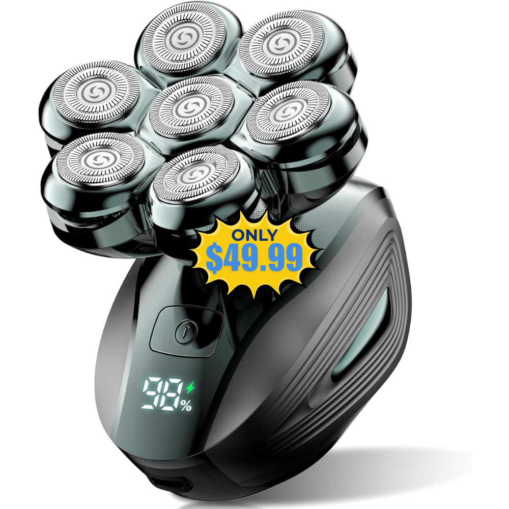 7D Floating Electric Razor Deal: Save 70% at Amazon