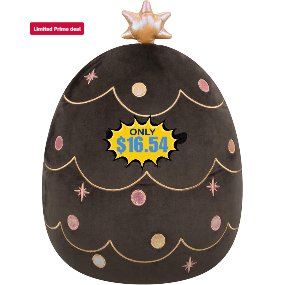 Squishmallows 20in The Black Christmas Tree Deal: Save 10% at Amazon