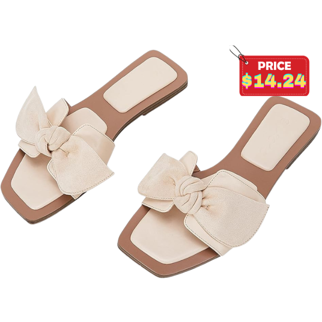 Women’s Slip-On Bow Sandals Deal: Save 50% at Amazon