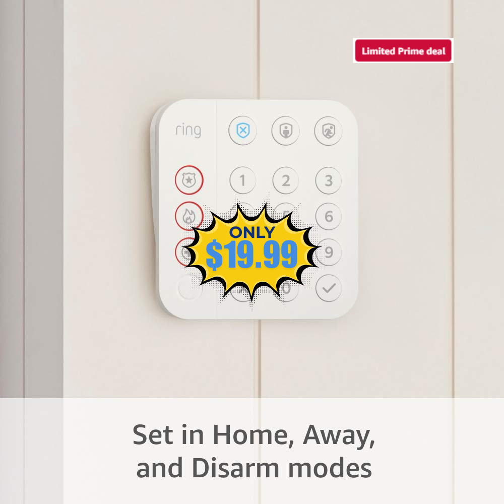 Ring Alarm Keypad (2nd Gen) Deal: Save 60% at Amazon