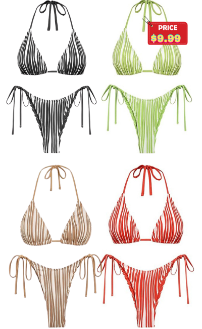 String 2 Piece Bikini Sets Deal: Save 50% at Amazon