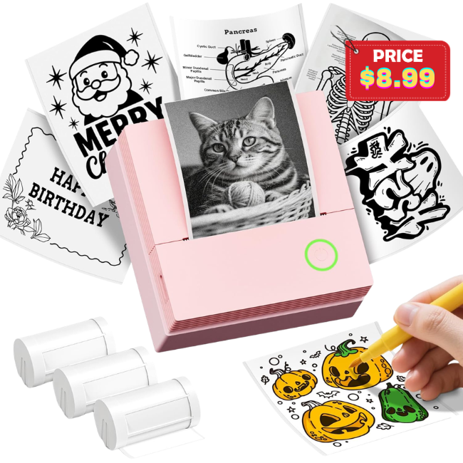 Sticker Printer Deal: Save at Amazon with Promo Code