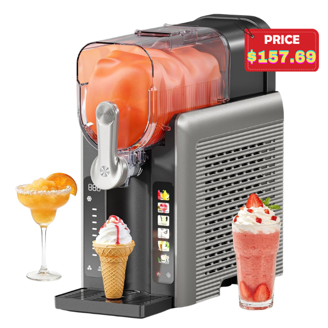 Slushie Machine Deal: Save at Amazon with Promo Code