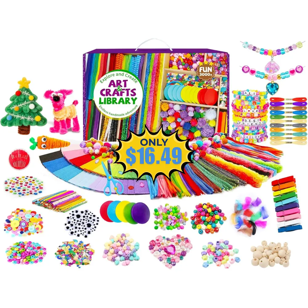 Itopstar Arts and Crafts Kit Promo at Amazon: Save with Code