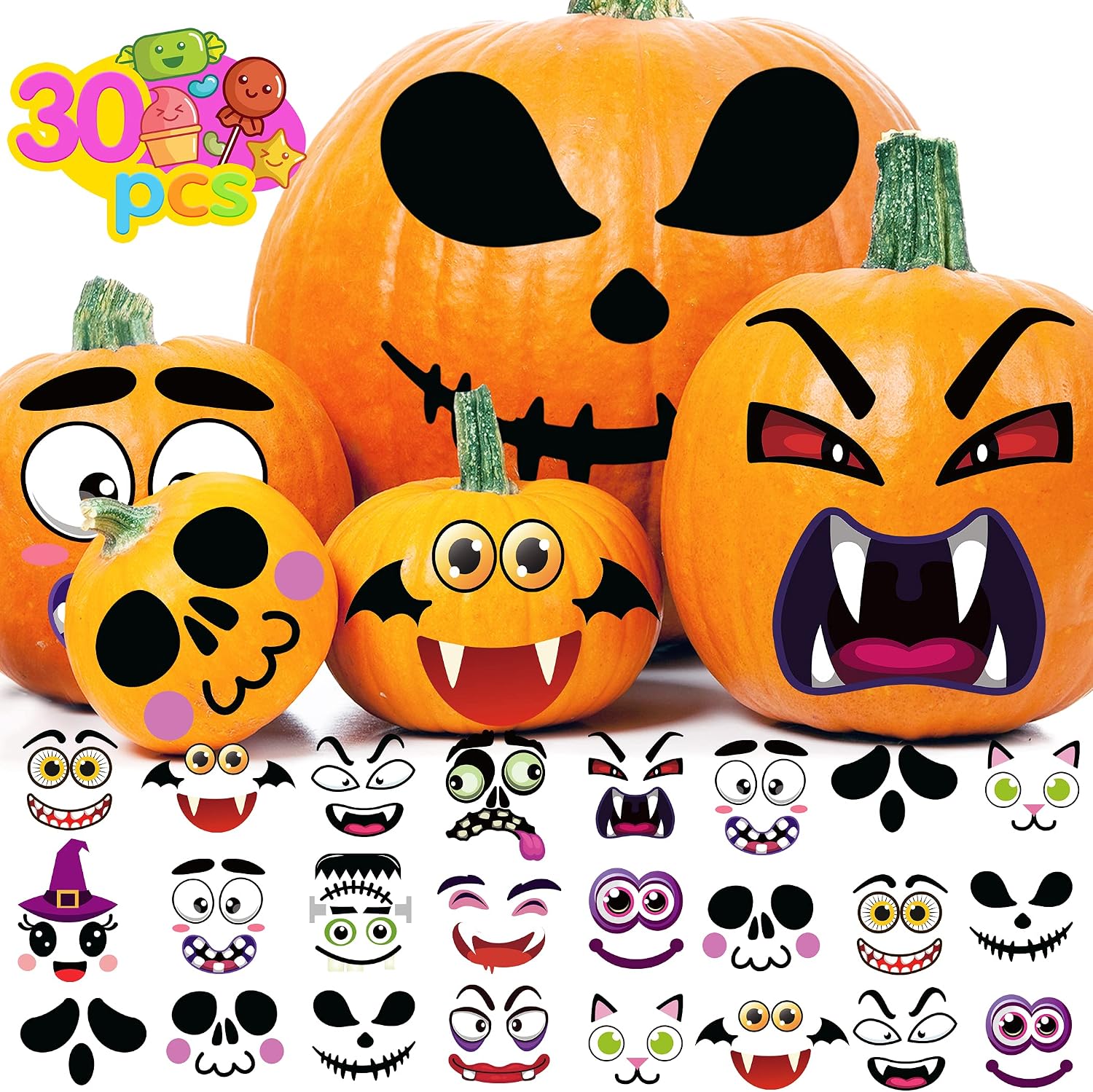 MISS FANTASY Halloween Pumpkin Decorating Only $5.99 at Amazon