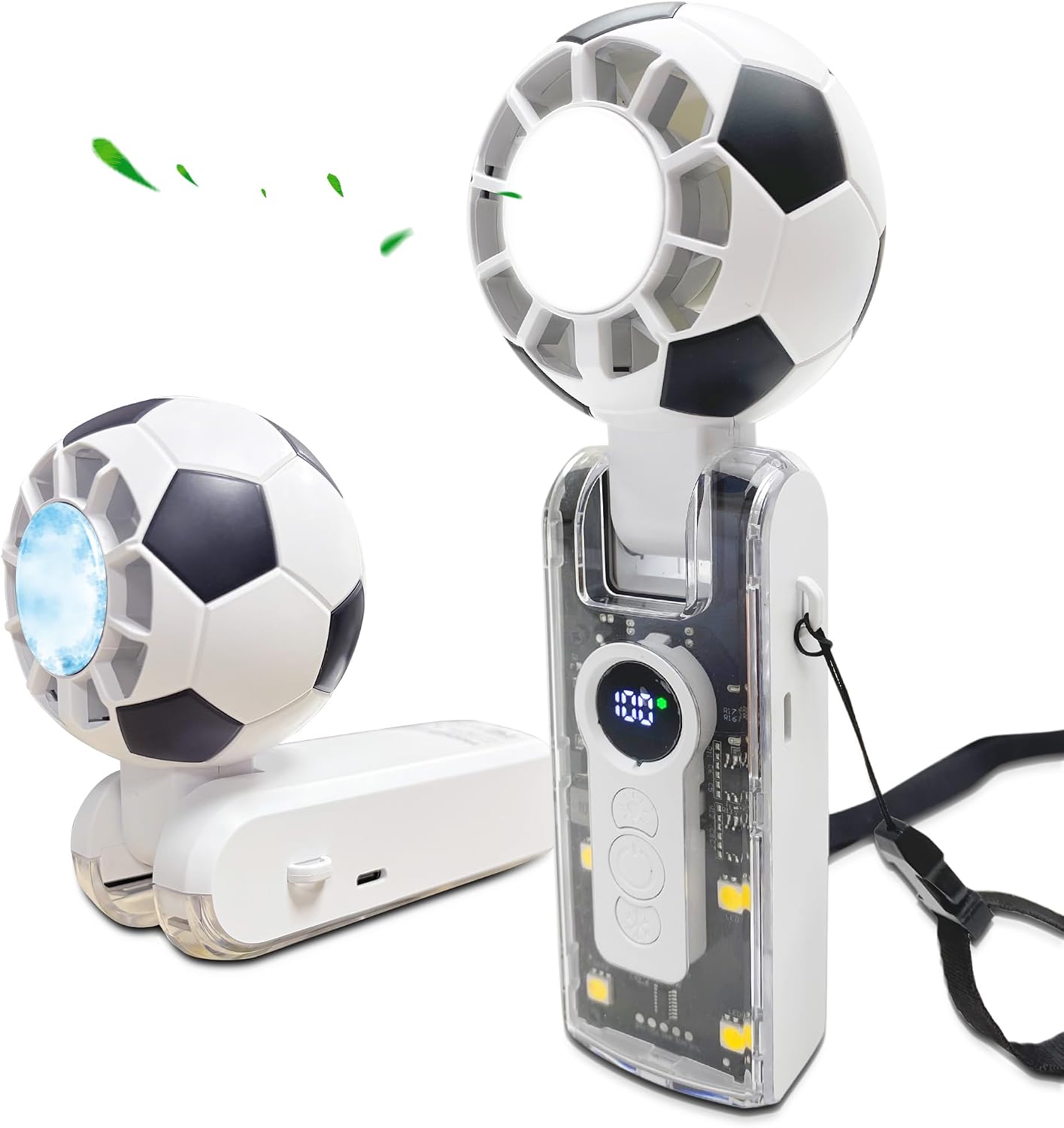 Aprilmin Portable Handheld Turbo Fan with Ice Only $19.99 at Amazon