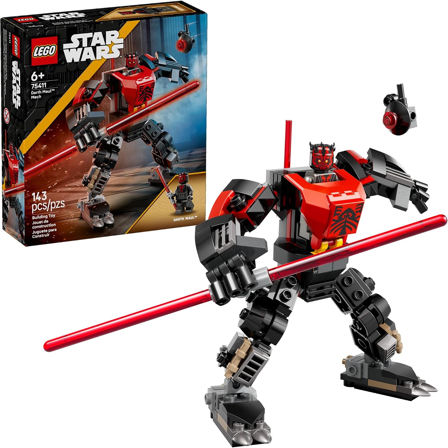 143-Pc LEGO Star Wars Darth Maul Only $11.51 (Reg. $17.99) at Amazon