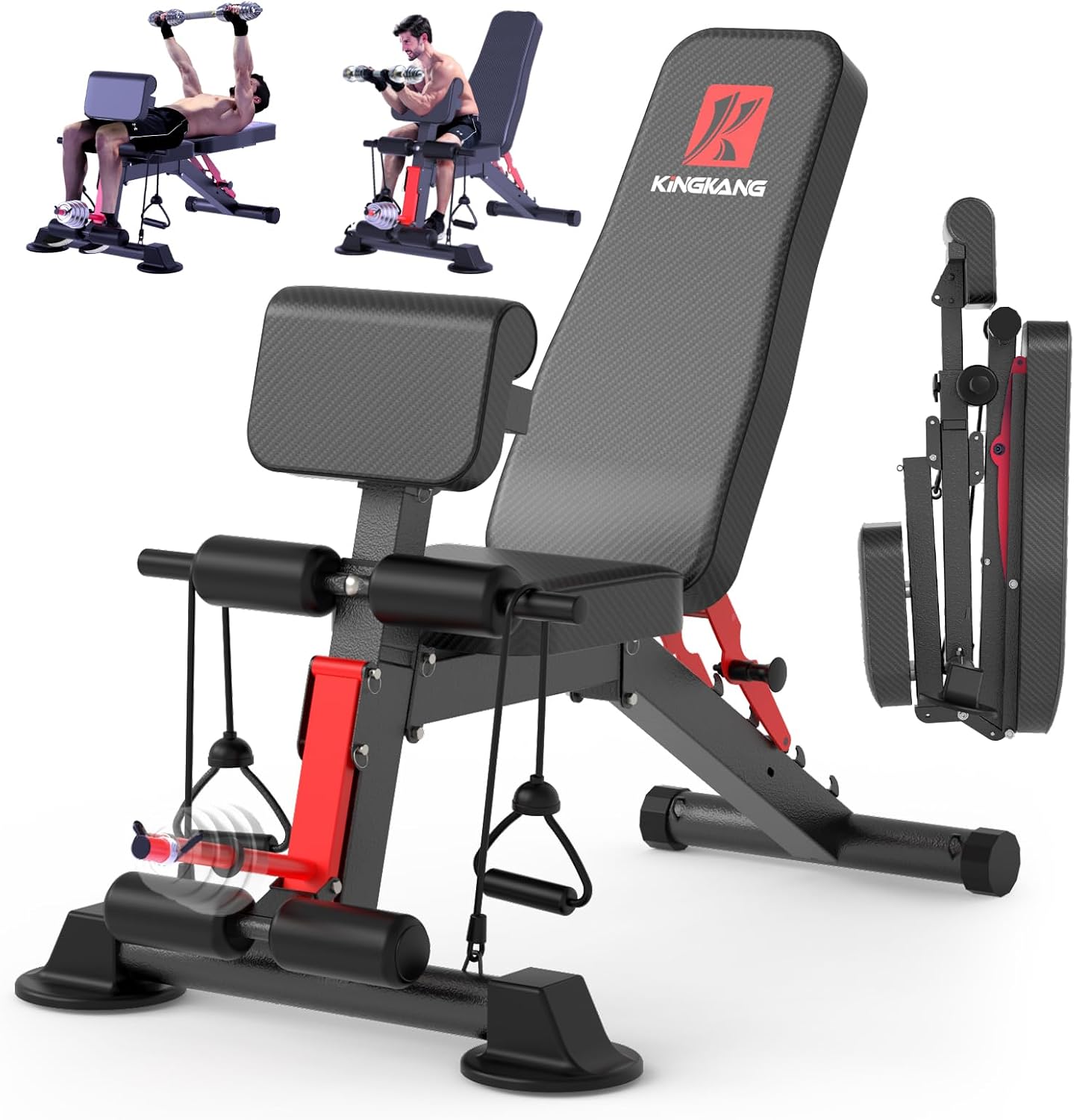 Adjustable Weight Bench,Utility Workout Bench Foldable Incli deal at Amazon