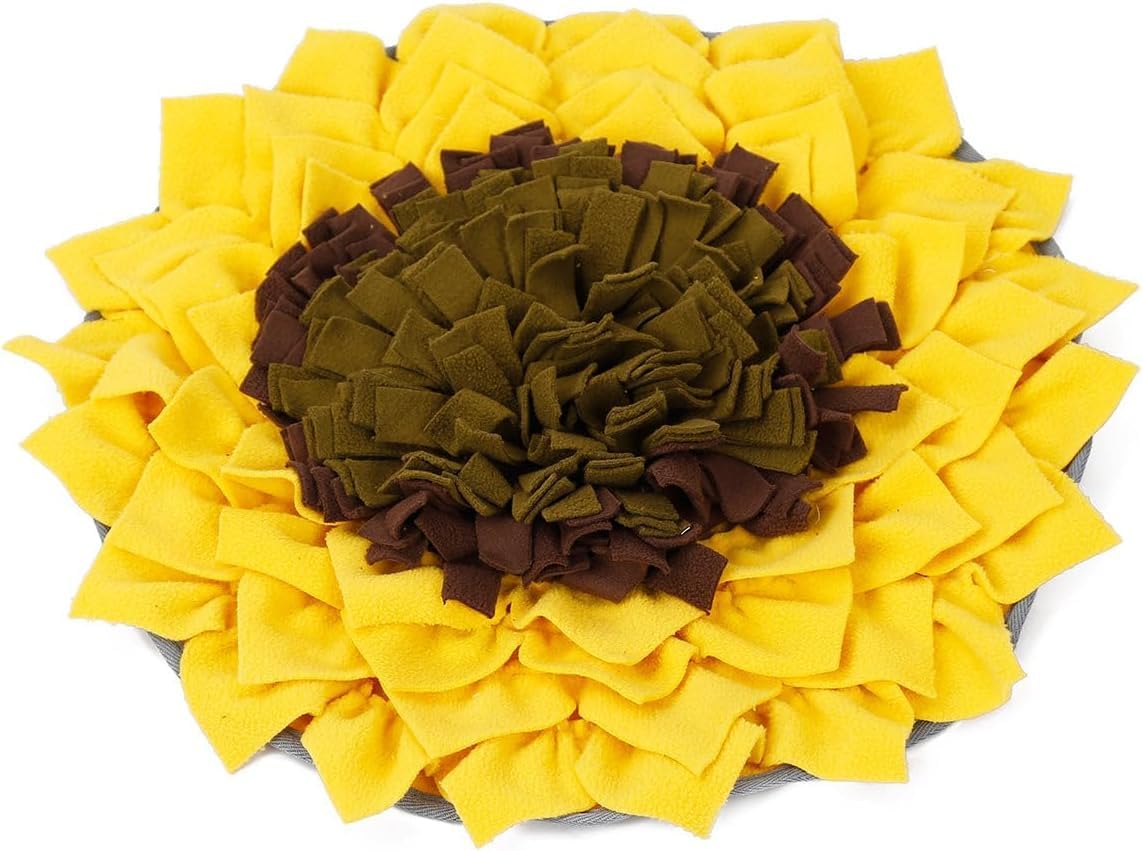 Snuffle Mat for Dogs Sunflower, Large Dog Only $18.98 at Amazon