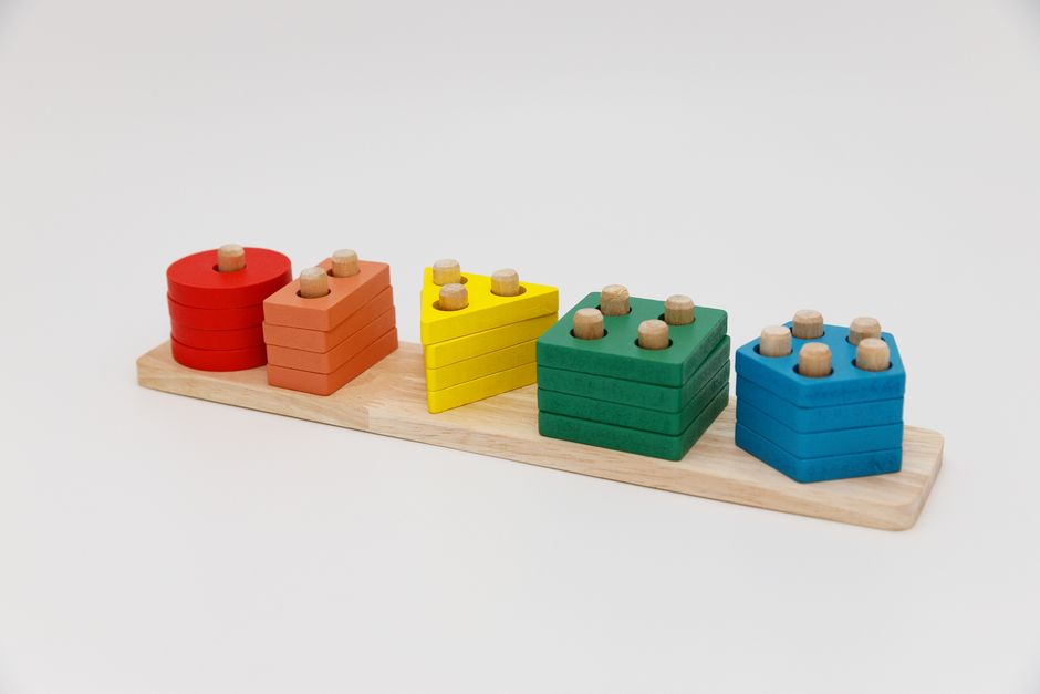 Wooden Peg Puzzles 6-Pack Just Only $15.99 (Reg. $26)