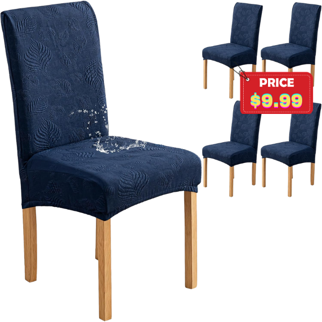 Waterproof Dining Chair Covers Set Deal: Save 50% on Amazon