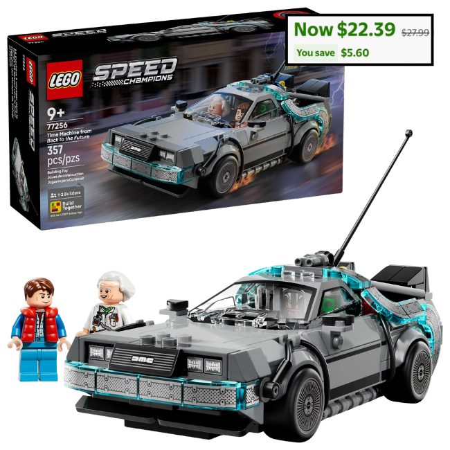 LEGO Time Machine Building Toy Deal: Save $5.60 at Walmart