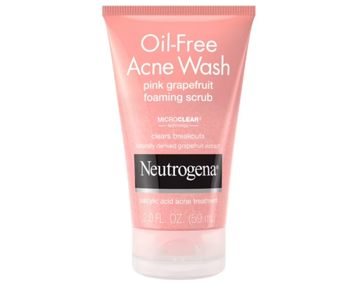 Neutrogena Oil-Free Grapefruit Acne Wash Face Scrub Deal: Save at Walmart