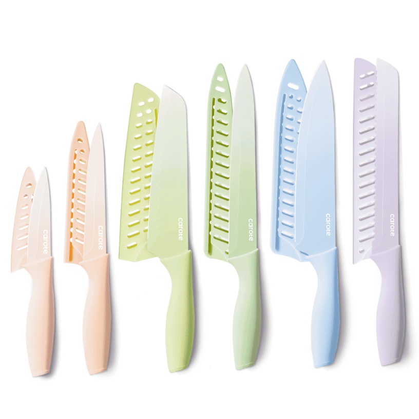 Carote 12 Pcs Kitchen Knife Set Deal: Save $23.38 at Walmart