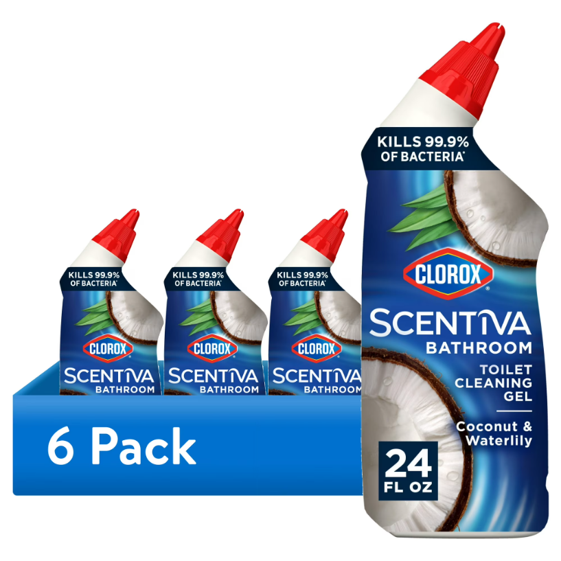 Clorox Scentiva Bathroom Toilet Cleaning Gel Deal at Walmart: Save $3.45