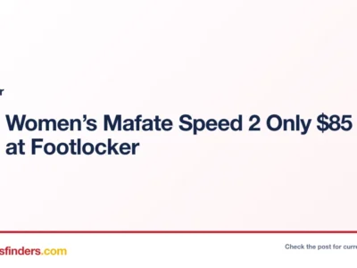 Footlocker deal card