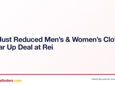Rei deal card