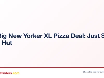 Pizza Hut deal card