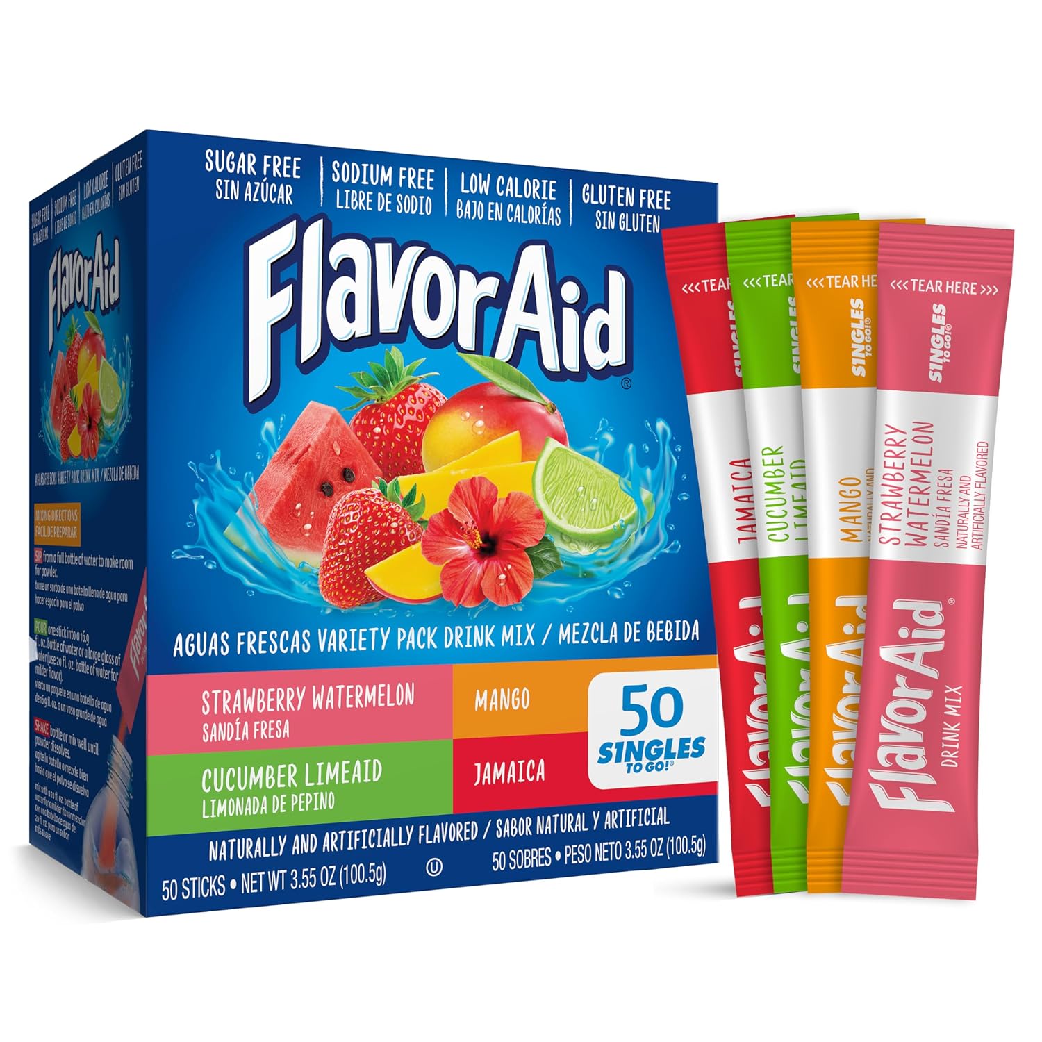 $4.99 Reg $9.98 Flavor Aid Aguas Frescas Singles To Go Varie deal at Amazon