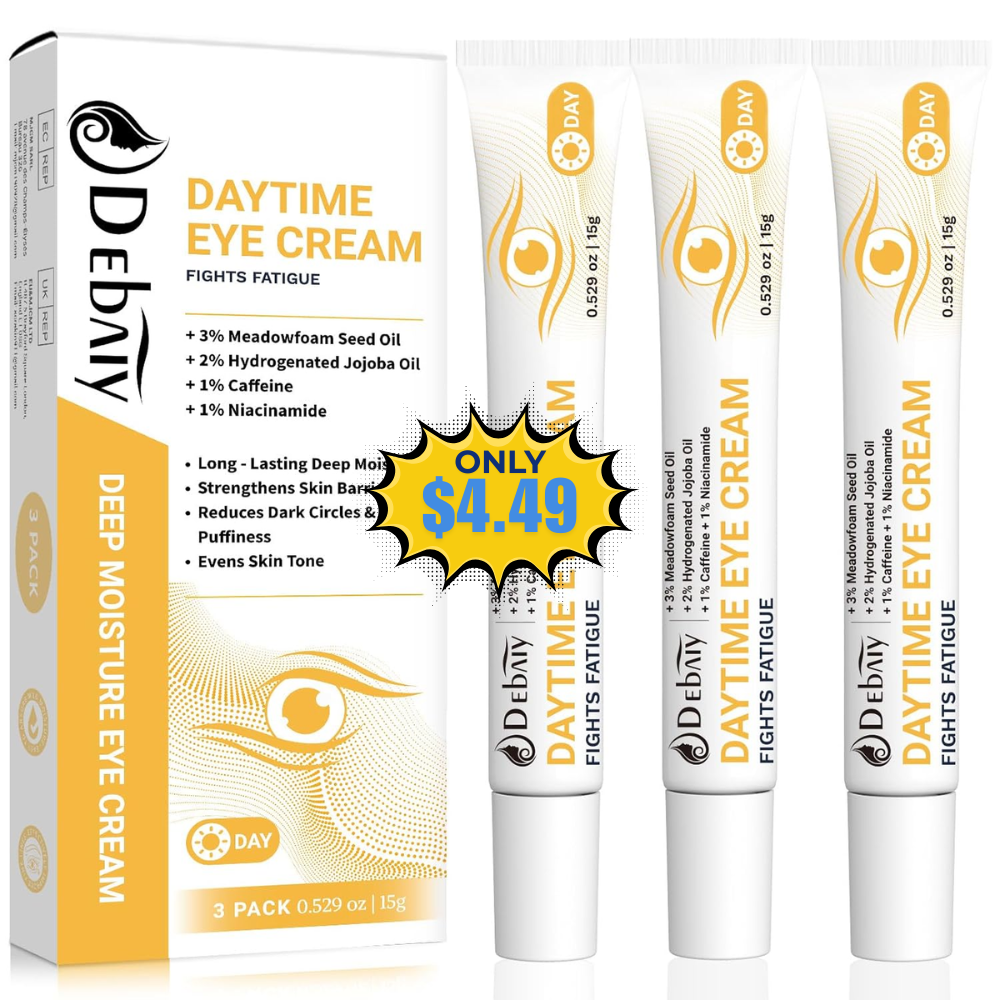 Daytime Eye Cream 3 Pack 15g Deal: Save 10% at Amazon