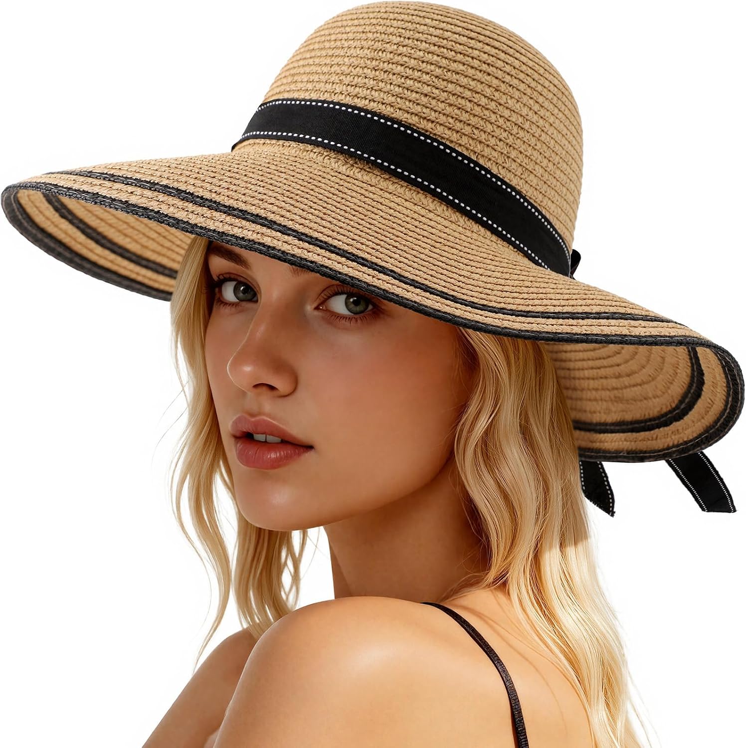 Straw Beach Hats deal at Amazon