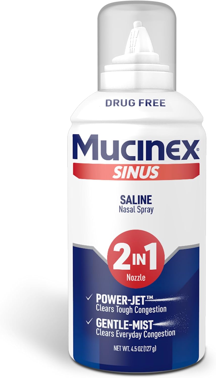 Mucinex Sinus Saline Nasal Spray Only deal at Amazon
