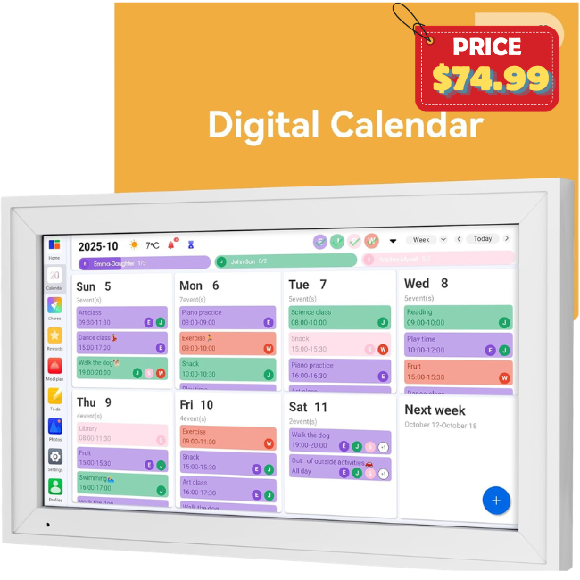 Digital Calendar Deal: Save 50% at Amazon