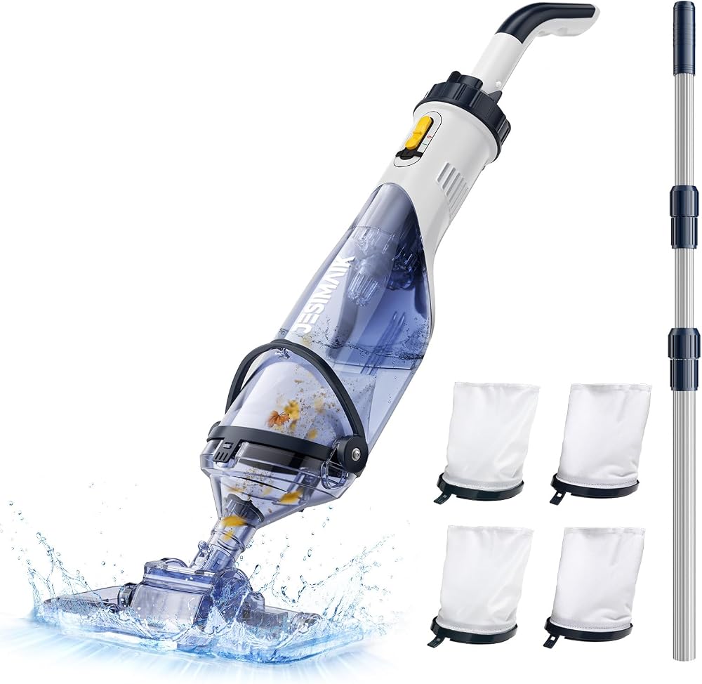 Pool Vacuum for Above Ground Pool, JESIMAIK 18.5 GPM Powerfu deal at Amazon