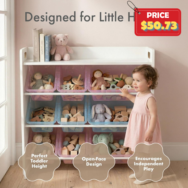 Crew Toy Storage Organizer Deal: Save 20% at Amazon