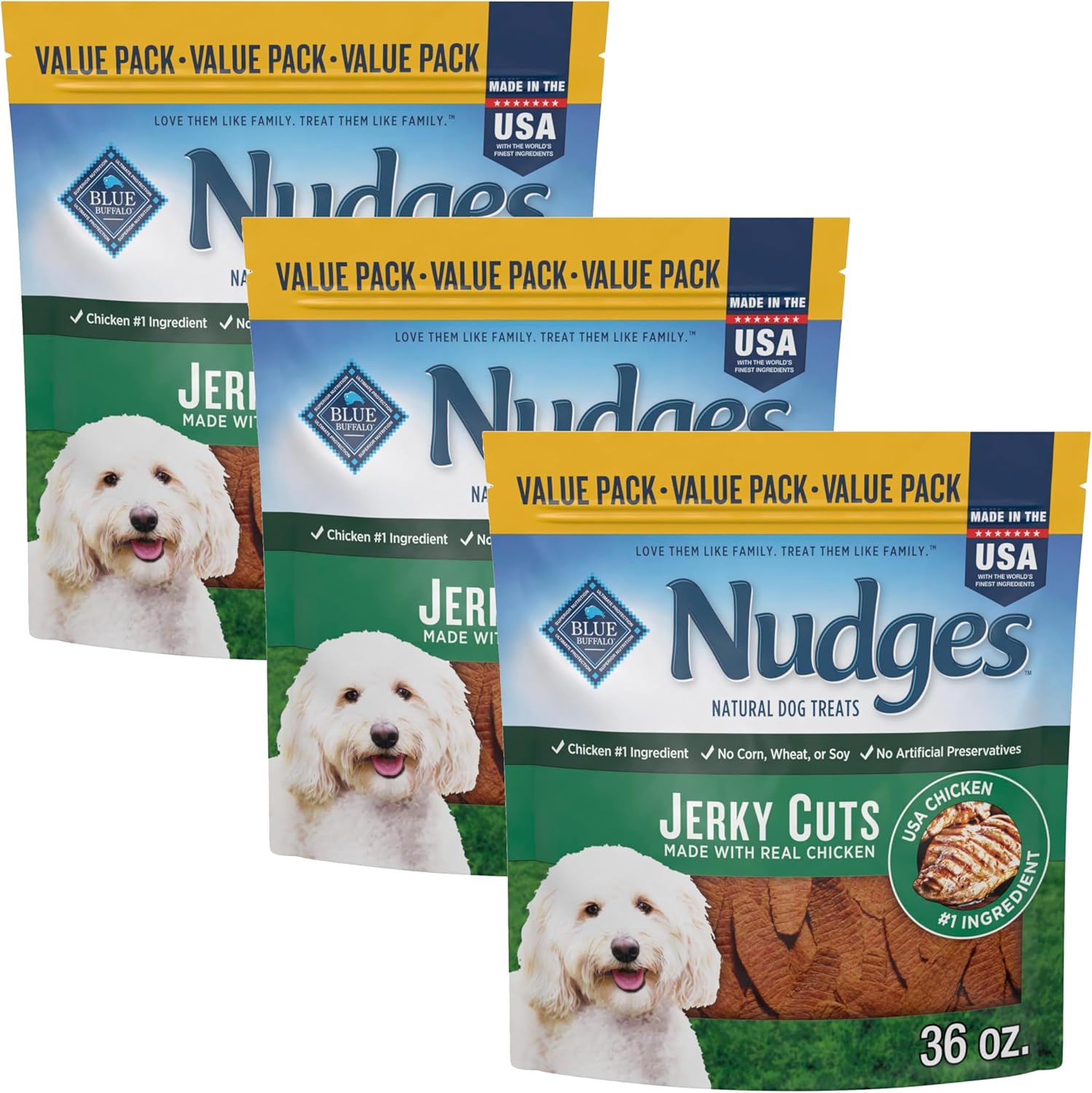 3-Pk 36-Oz Blue Buffalo Nudges Only $24.98 (Reg. $59.94) at Amazon