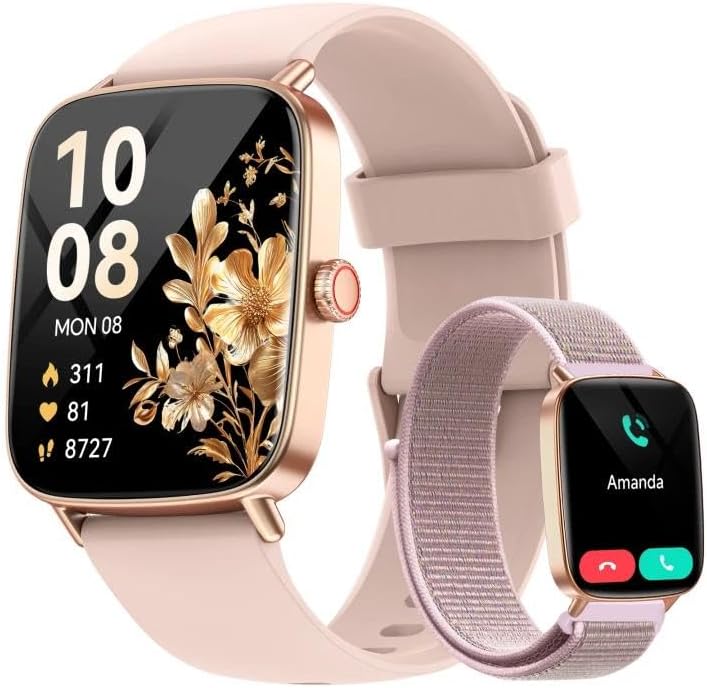 Smart Watch for Women, 1.85″ HD Only $45.48 (Reg. $64.98) at Amazon