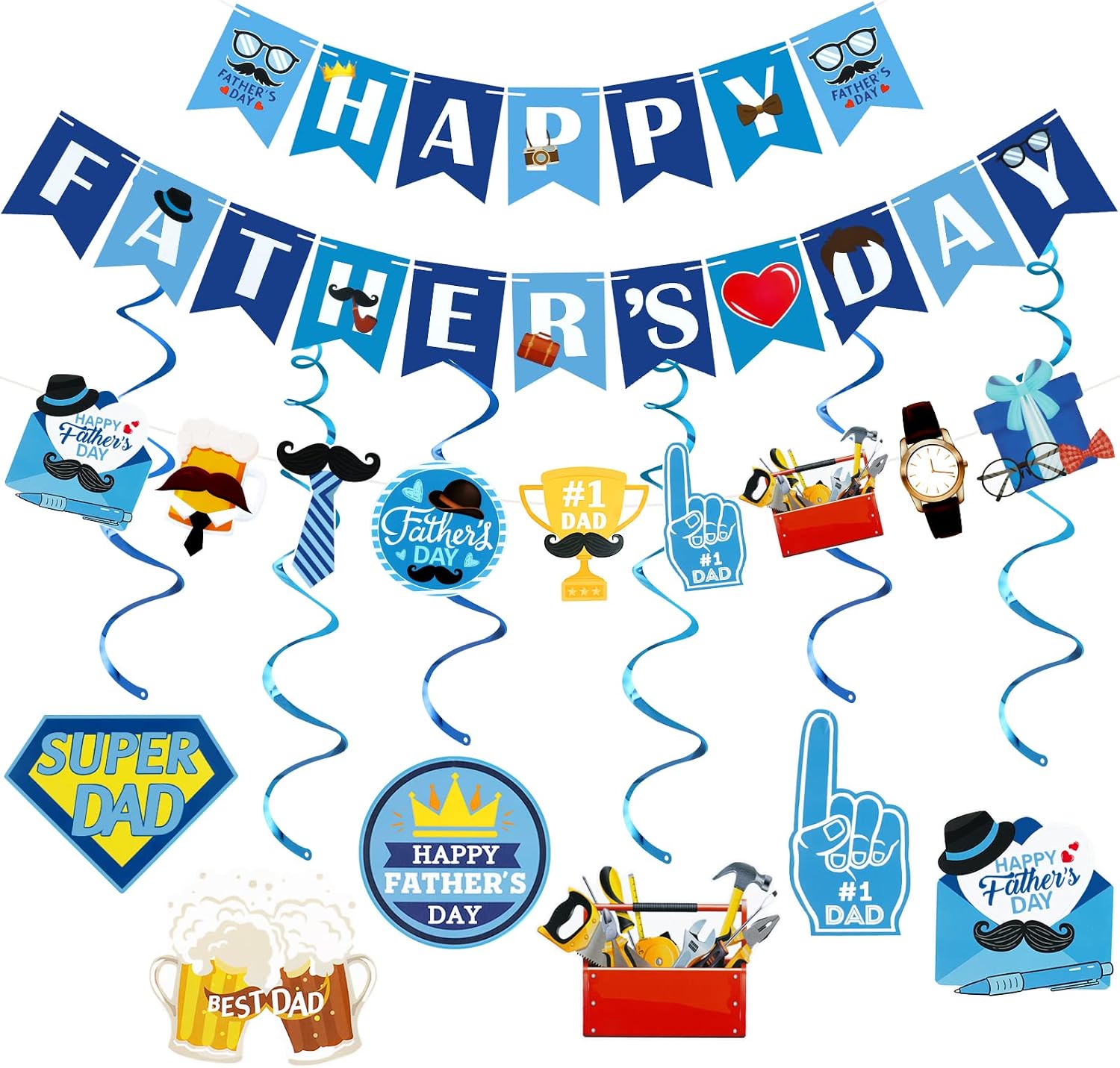 Happy Fathers Day Banner Only $9.99 (Reg. $11.99) at Amazon