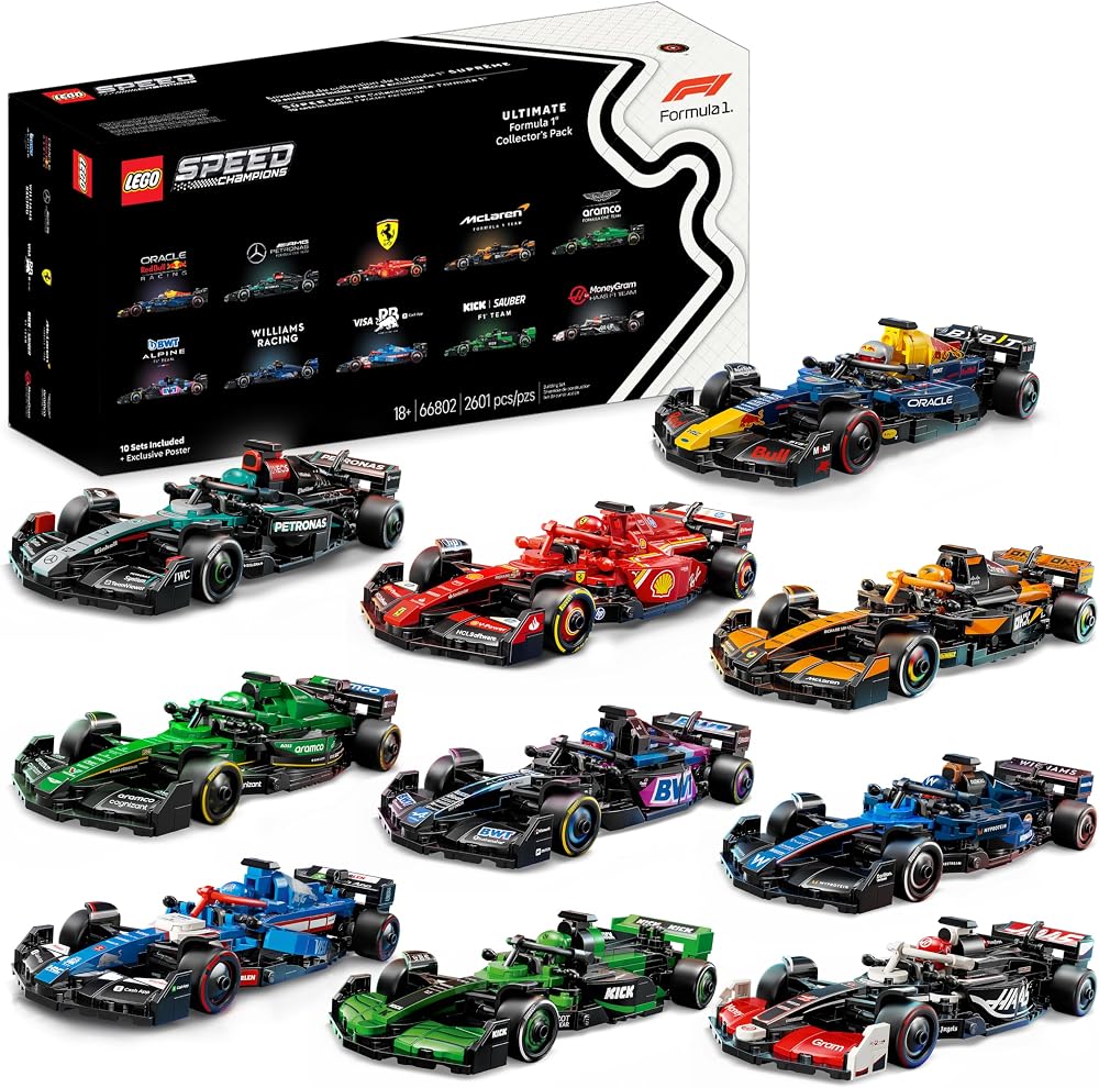 LEGO Speed Champions Ultimate Formula 1 Collector's Pack - C deal at Amazon