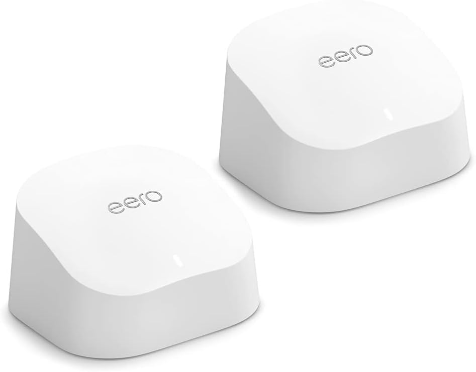 Amazon eero 6 mesh wifi system – Supports Only $139.99 at Amazon