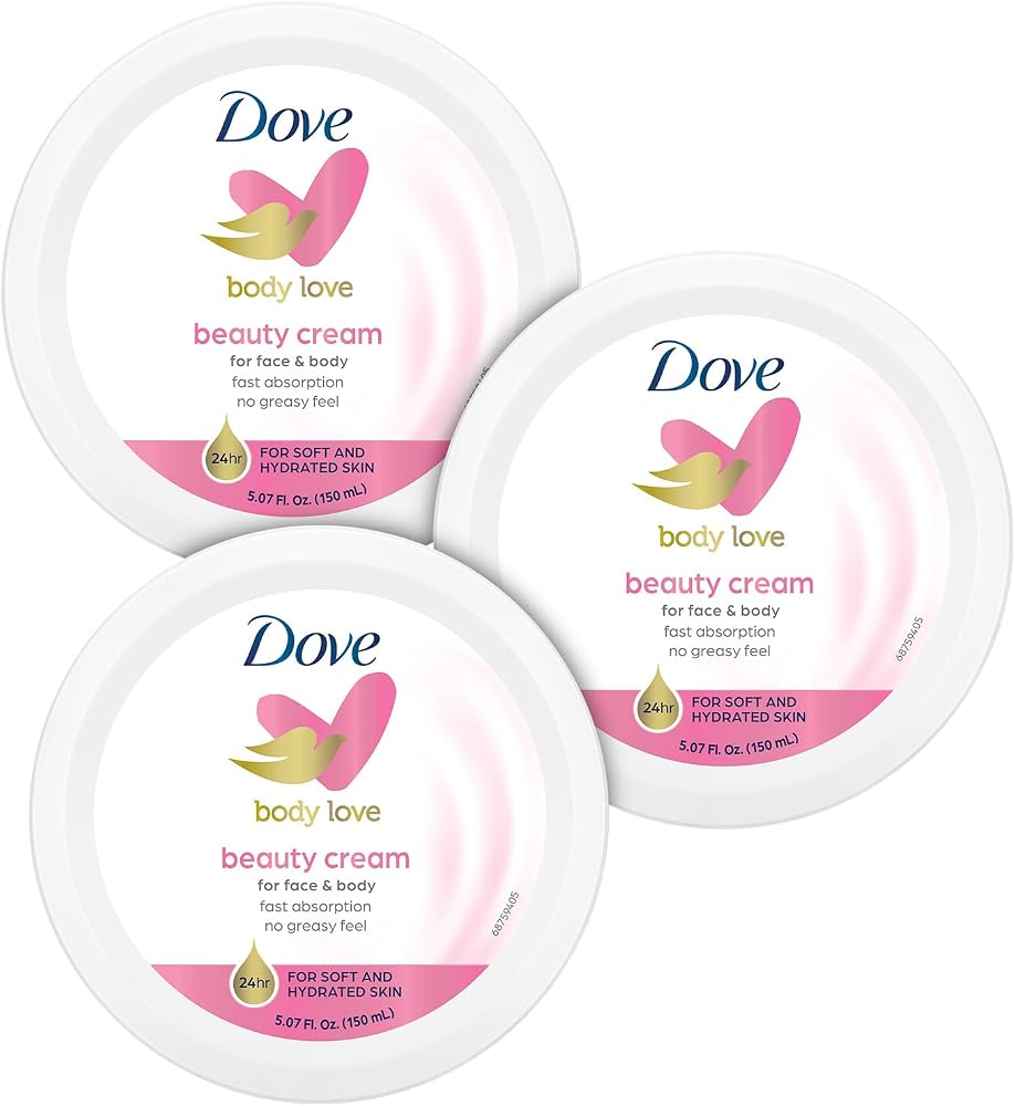 Dove Body Love Beauty Cream, Lightweight Only $15.99 at Amazon