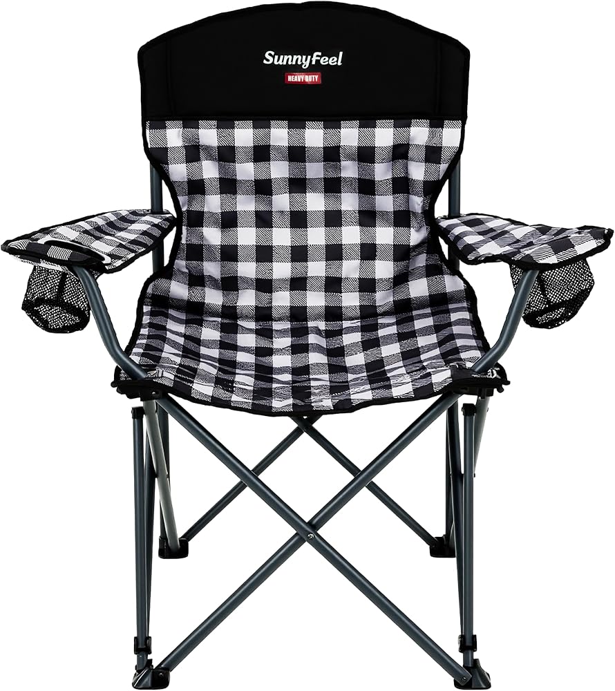 SUNNYFEEL Oversized Folding Camping Chair 800 Only $69.99 at Amazon