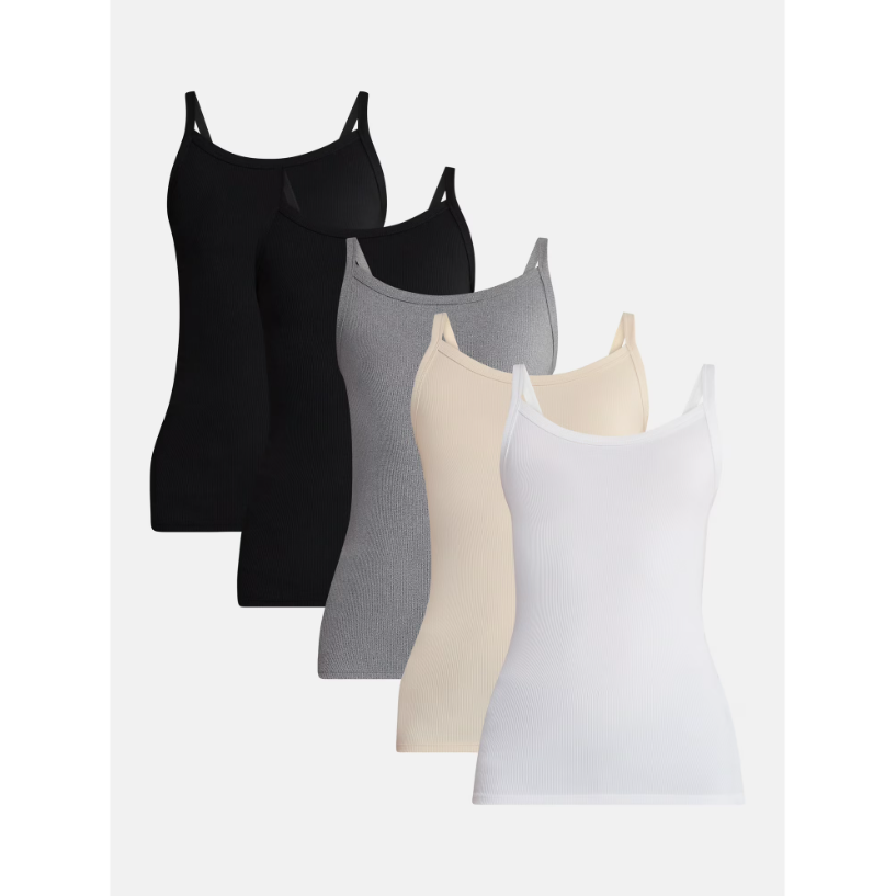 No Boundaries Women’s Ribbed Cami Top Deal: Save $6.02 at Walmart