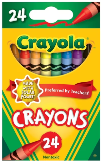 Walmart Daily Pick: Crayola Crayons 24 Count Classic Deal at Walmart