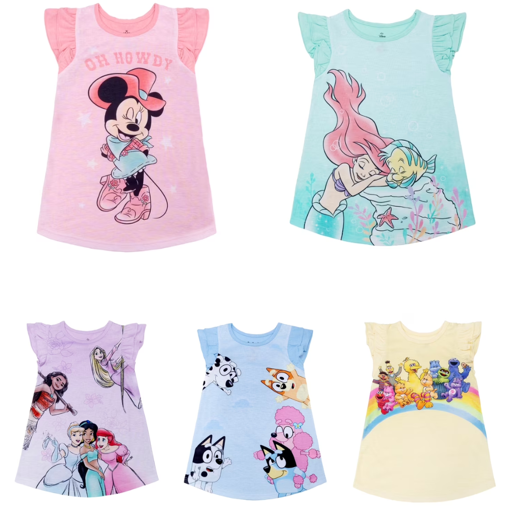 Character Toddler Girl Nightgown Deal: Save $2.98 at Walmart