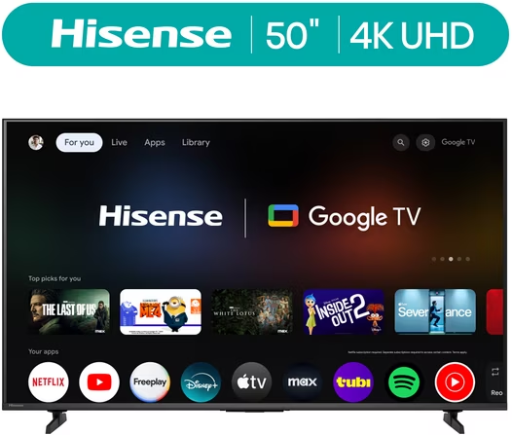 Walmart Daily Pick: Hisense 50 inch Only $158 (Reg. $258) at Walmart