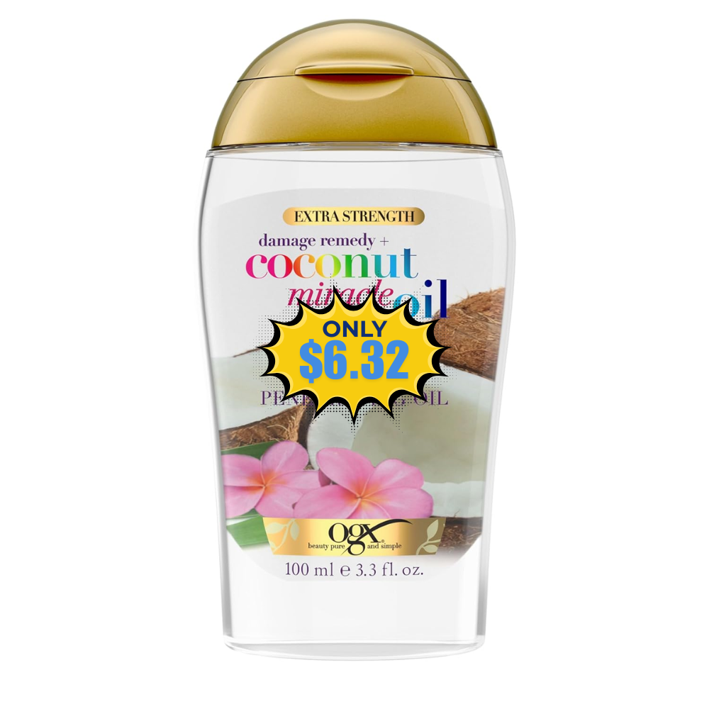 OGX Extra Strength Damage Remedy Deal: Save 38% at Amazon