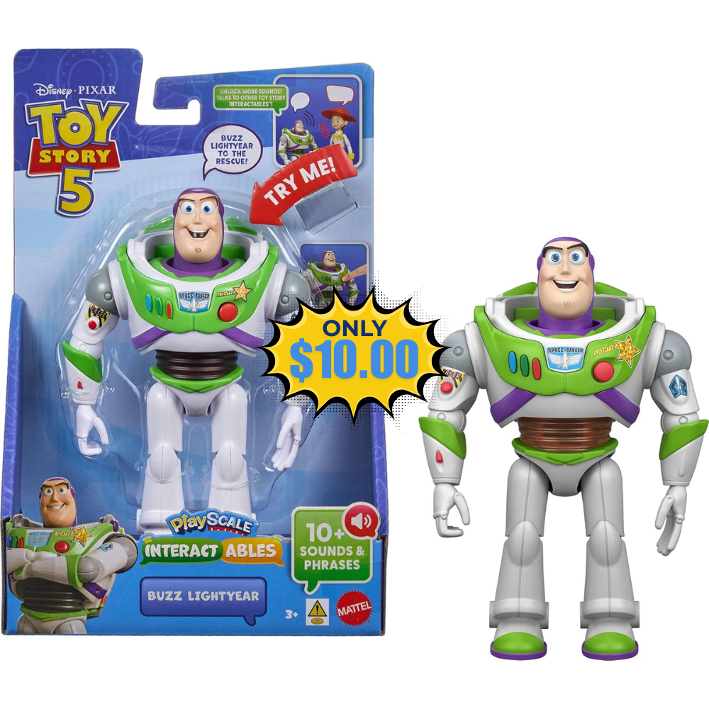 Mattel Toy Story 5 Interactables Figure Deal: Save 54% at Amazon