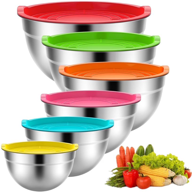 Stainless Steel Mixing Bowls Set Deal: Save $30.99 at Walmart