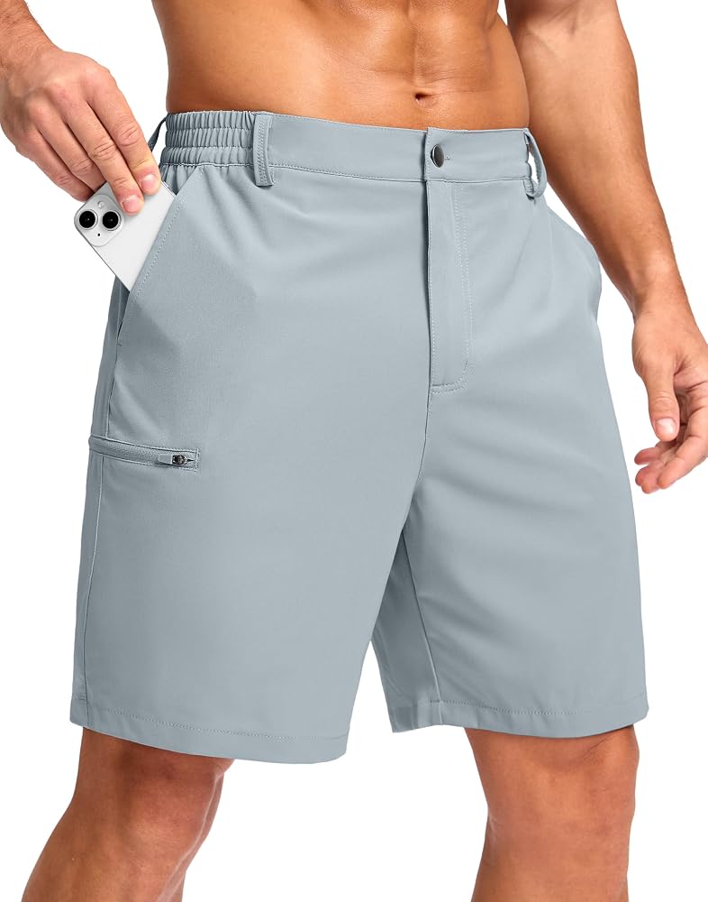 G Gradual Men's Casual Shorts 7"/ 9" Lightweight 4 Pockets S deal at Amazon