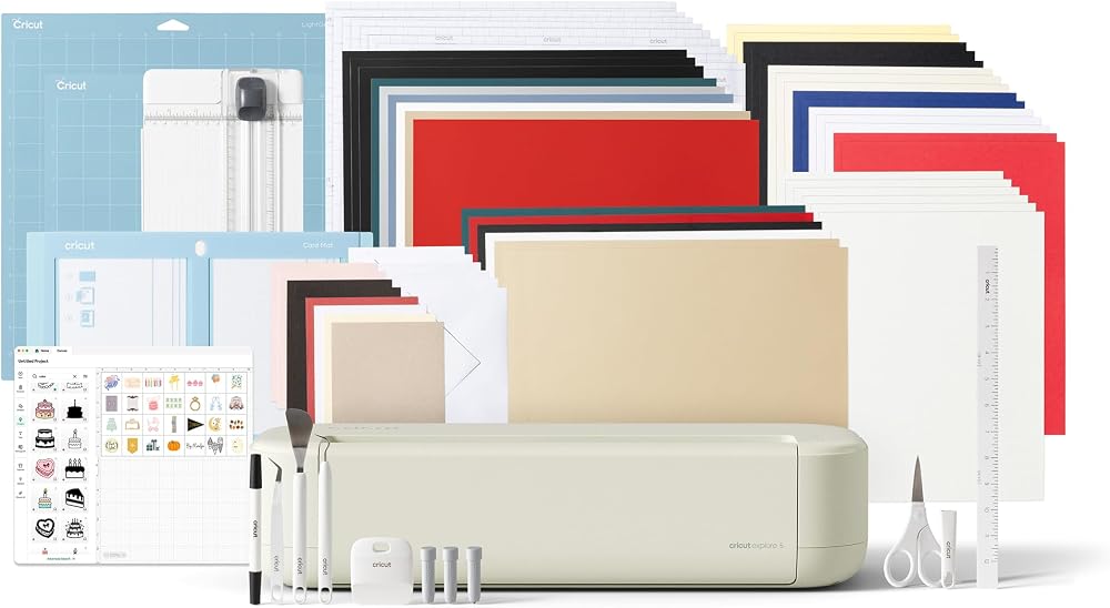 Cricut Explore® 5 Deluxe Bundle + deal at Amazon