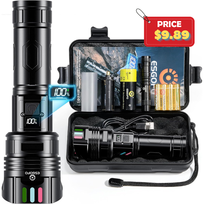 Super Bright Flashlight Deal: Save 45% at Amazon