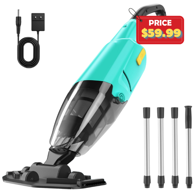 Cordless Rechargeable Pool Vacuum Deal: Save 50% at Amazon